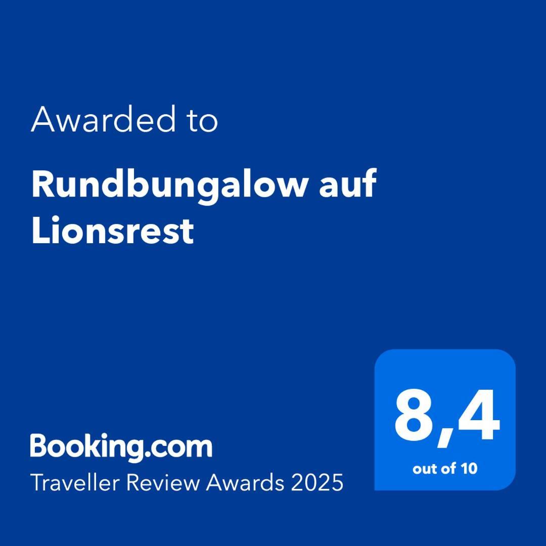 Rundbungalow auf Lionsrest Grand-Bassam Exterior foto